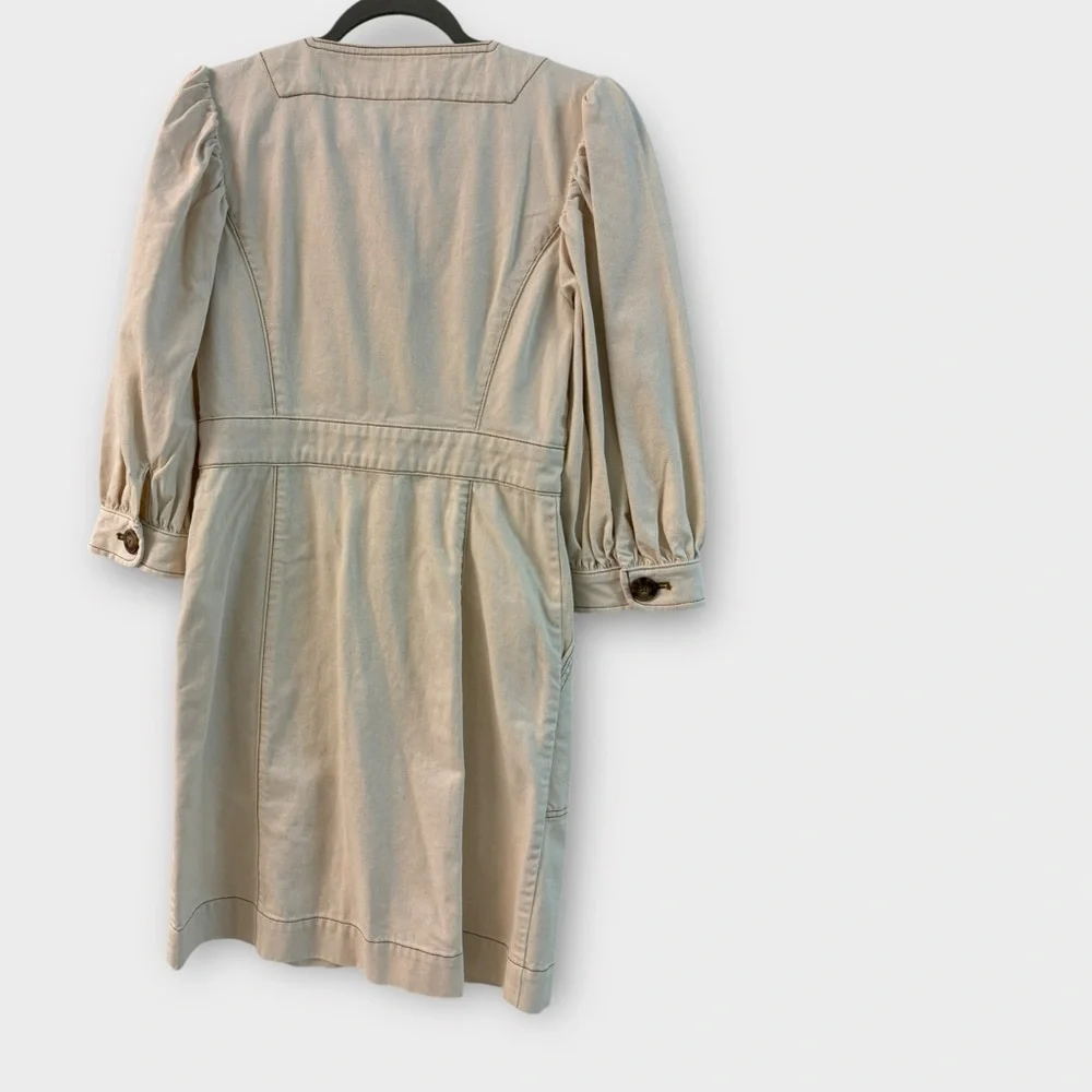 NWT Tory Burch Puff Denim Dress - Picture 11 of 13